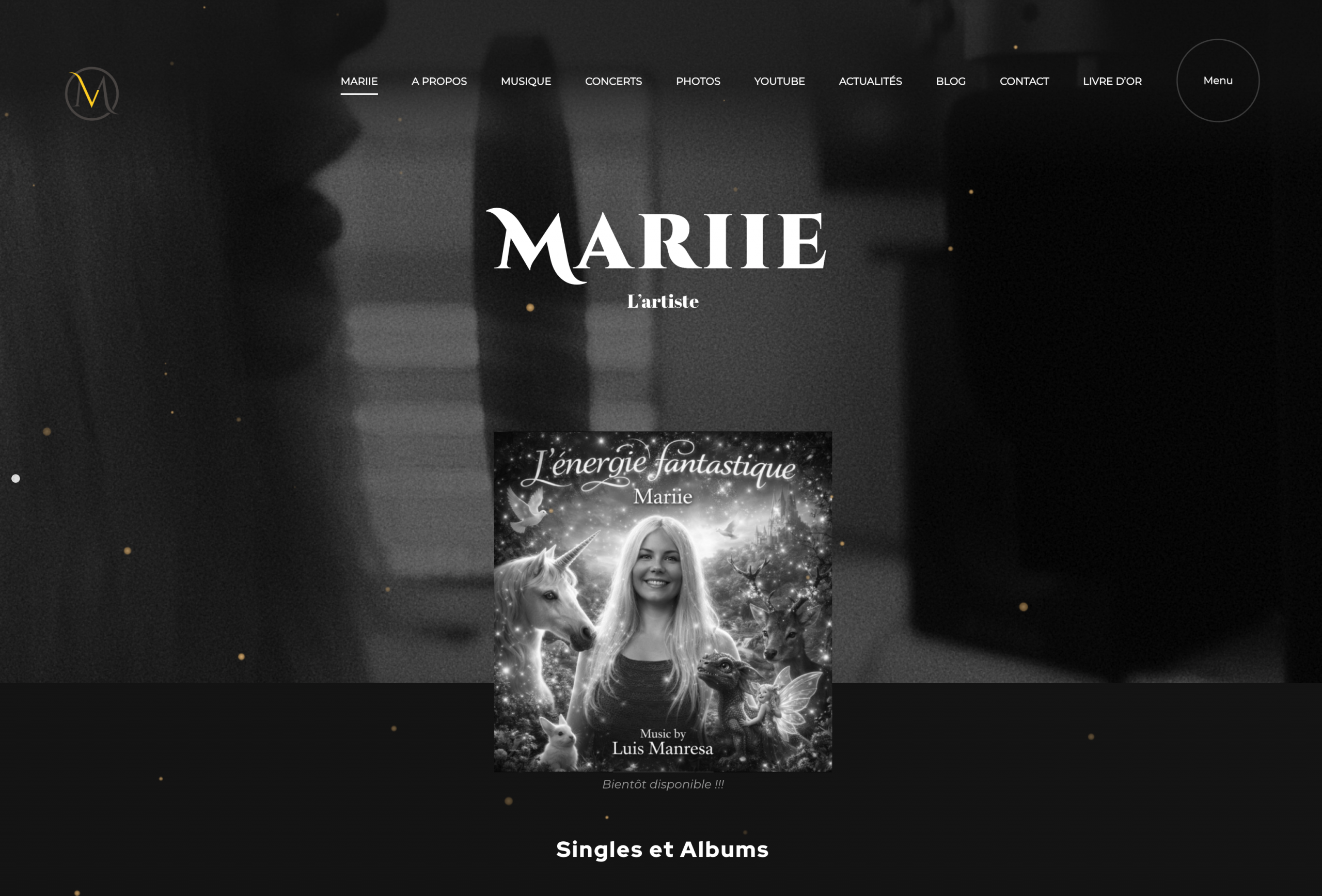 Aperçu du site Mariie